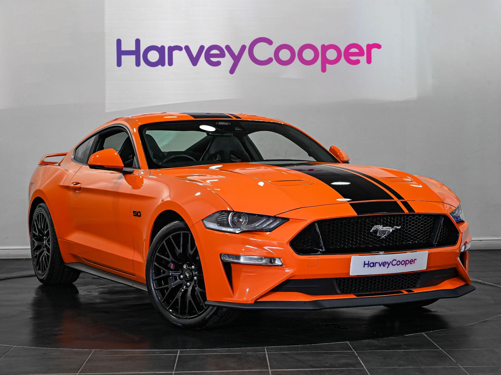2021 Ford Mustang in Orange for sale