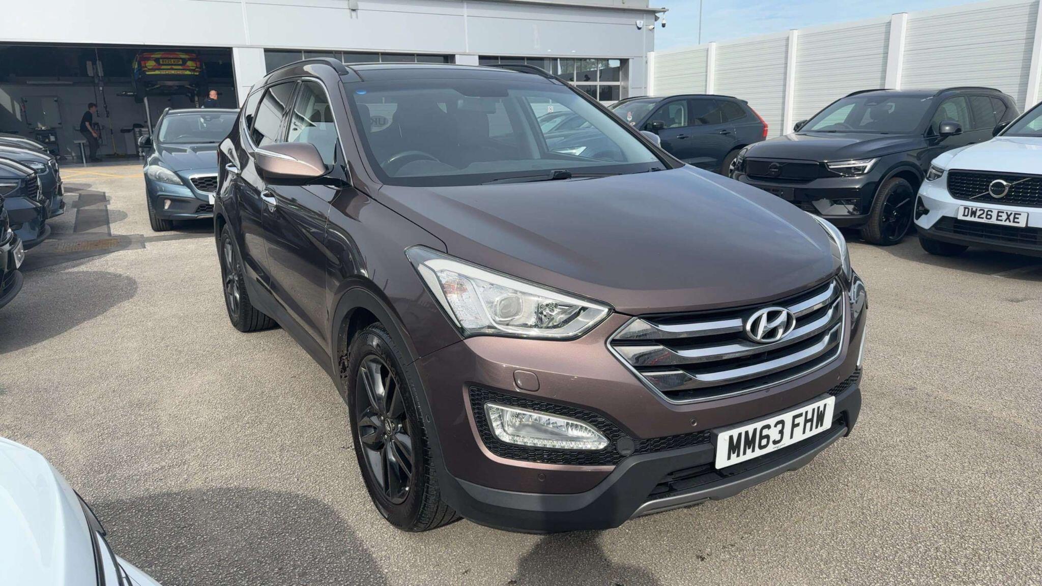 2013 Hyundai Santa FE in Brown for sale
