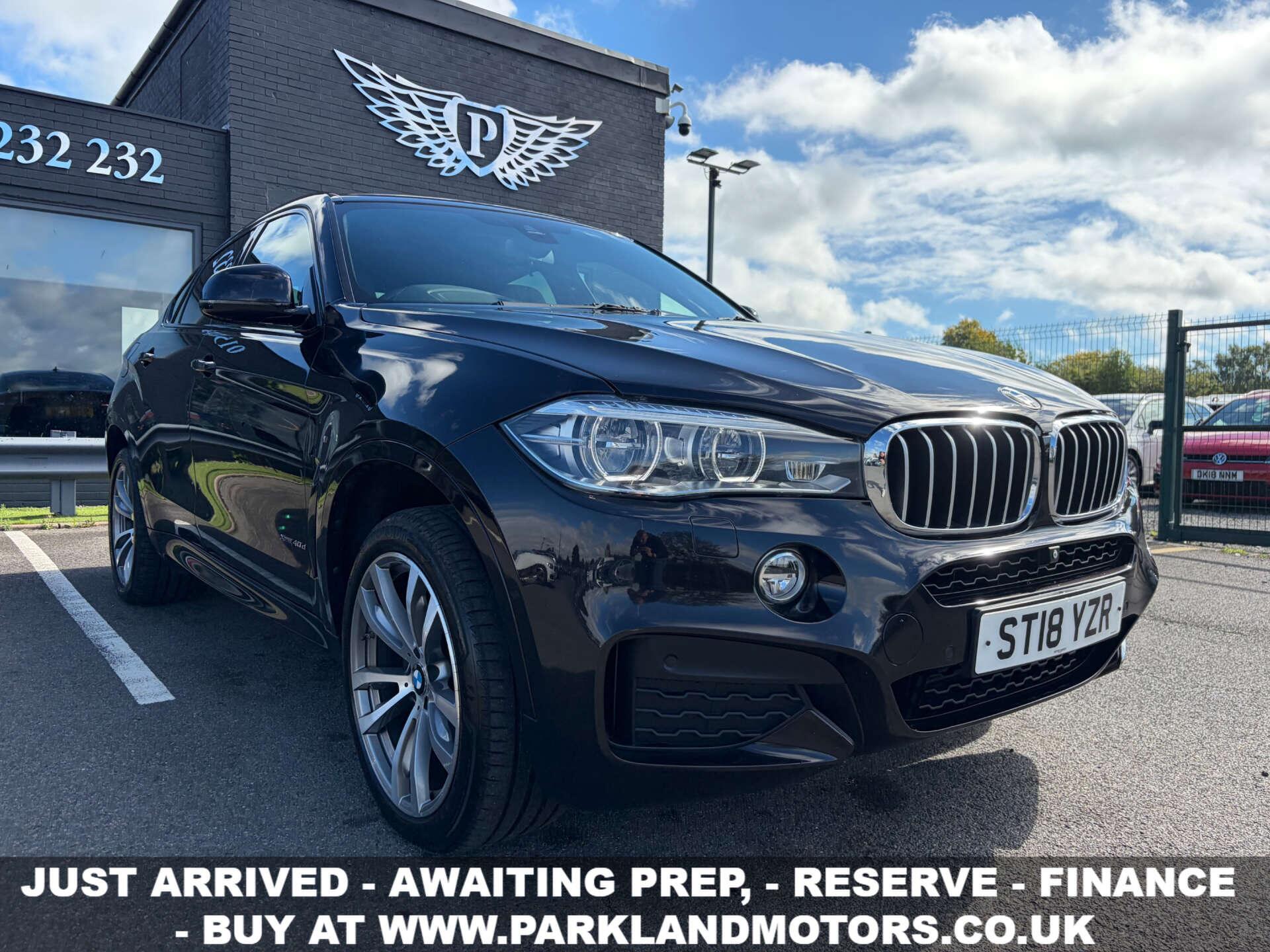 2018 BMW X6 in Black for sale