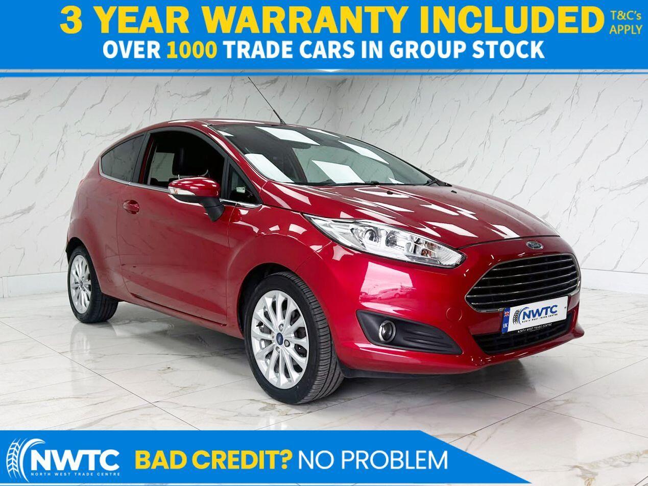 2017 Ford Fiesta in Red for sale