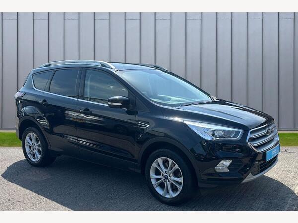 Black 2018 Ford Kuga Front-wheel drive Manual