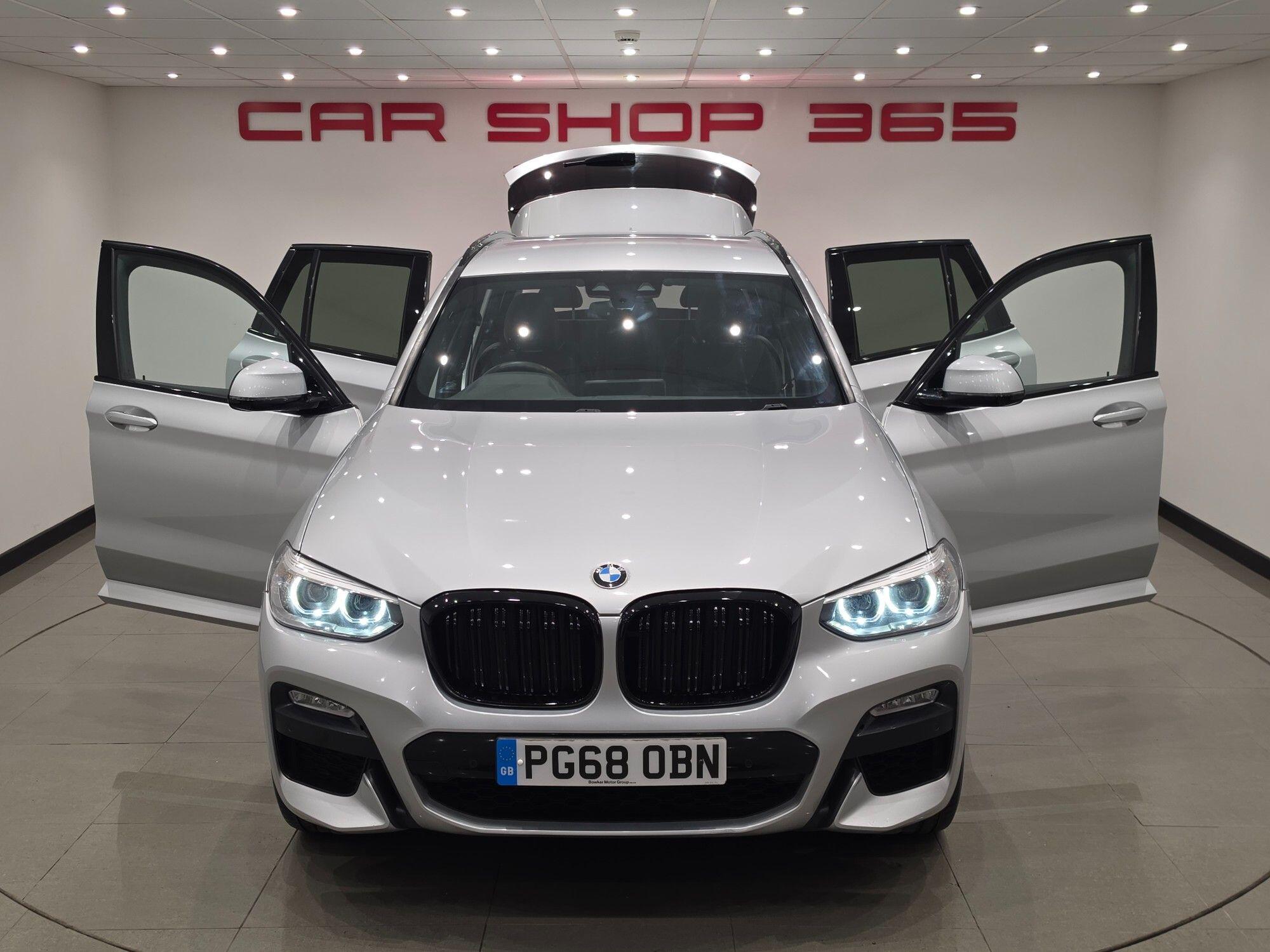 BMW X3 view 45