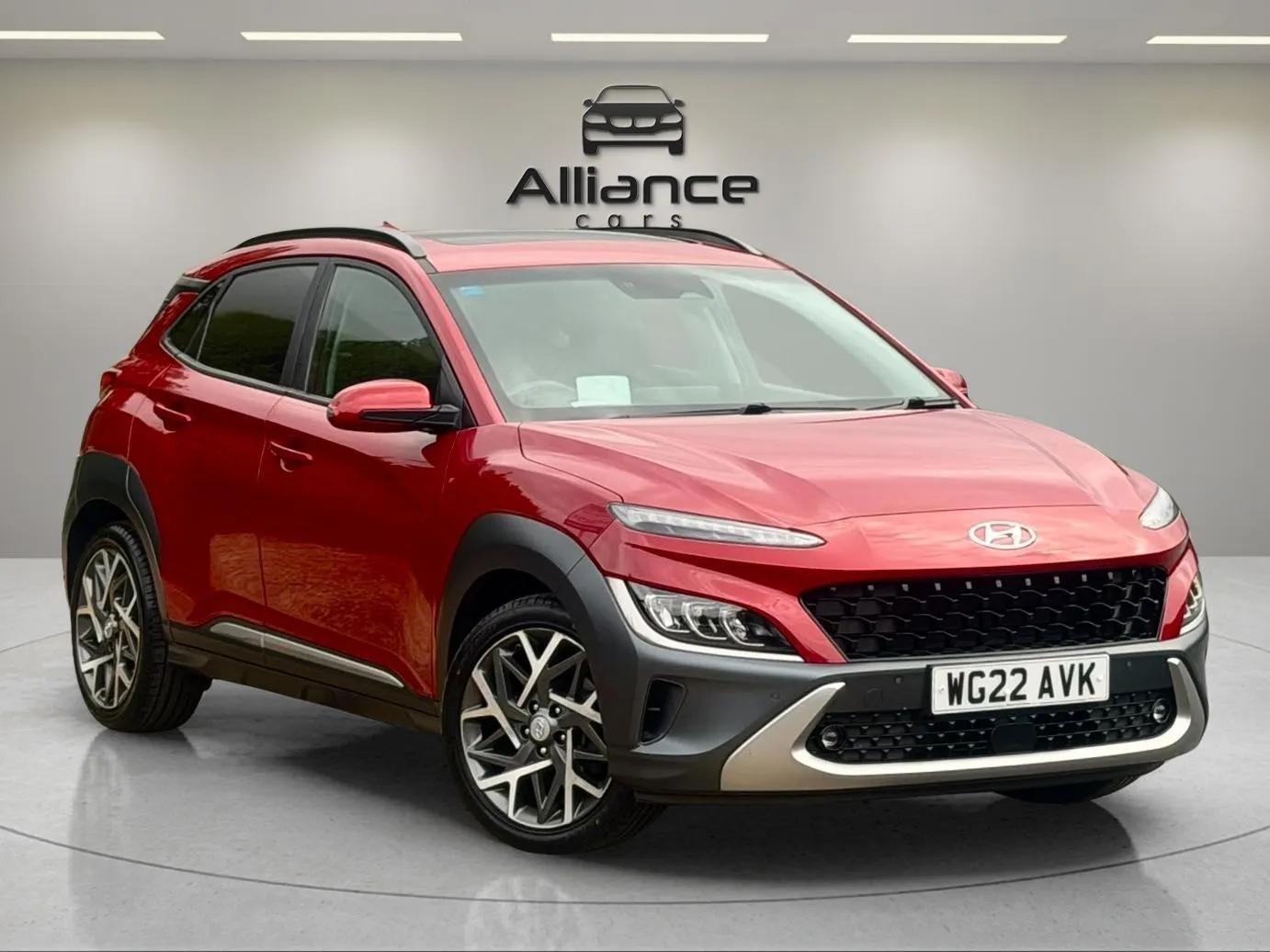 2022 Hyundai Kona in Red for sale