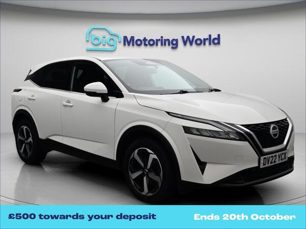 2022 Nissan Qashqai 1.3 Dig-t Mh N-connecta 5dr