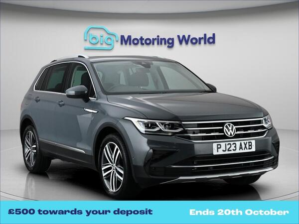 Grey 2023 Volkswagen Tiguan Estate Front-wheel drive Automatic