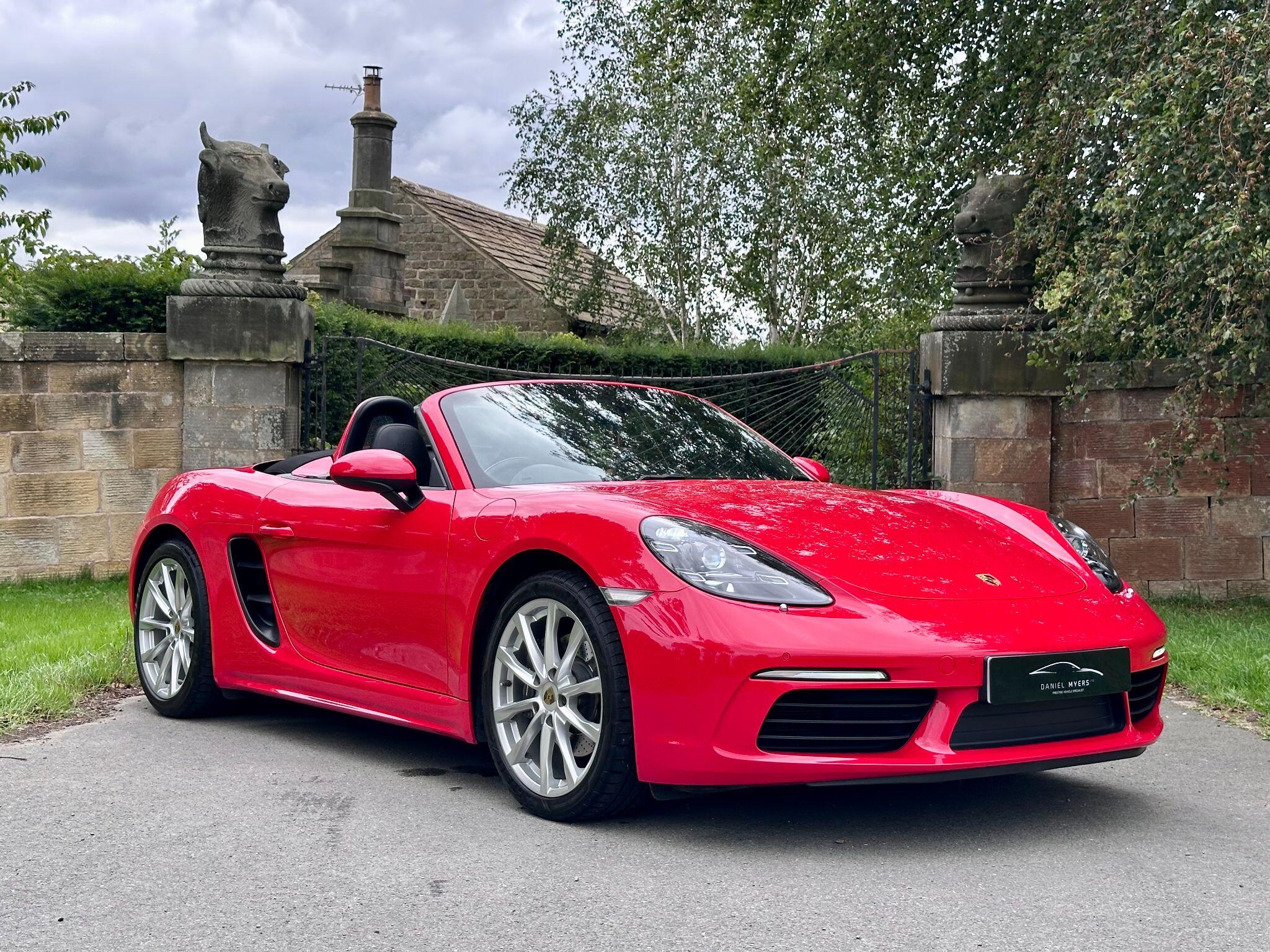 Porsche 718 Boxster view 45