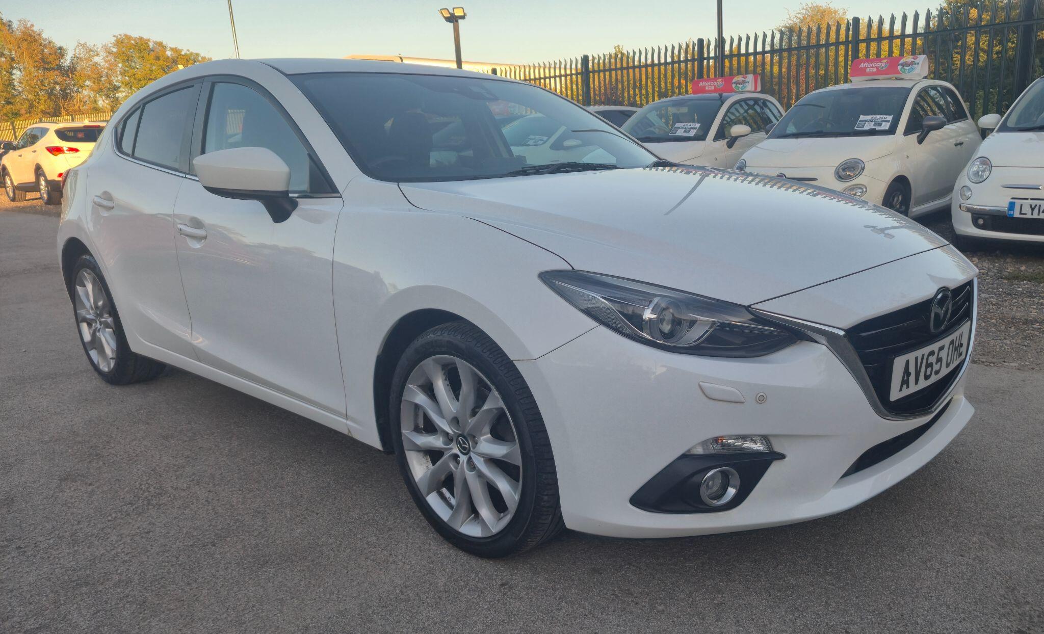 2015 Mazda Mazda3 in White for sale