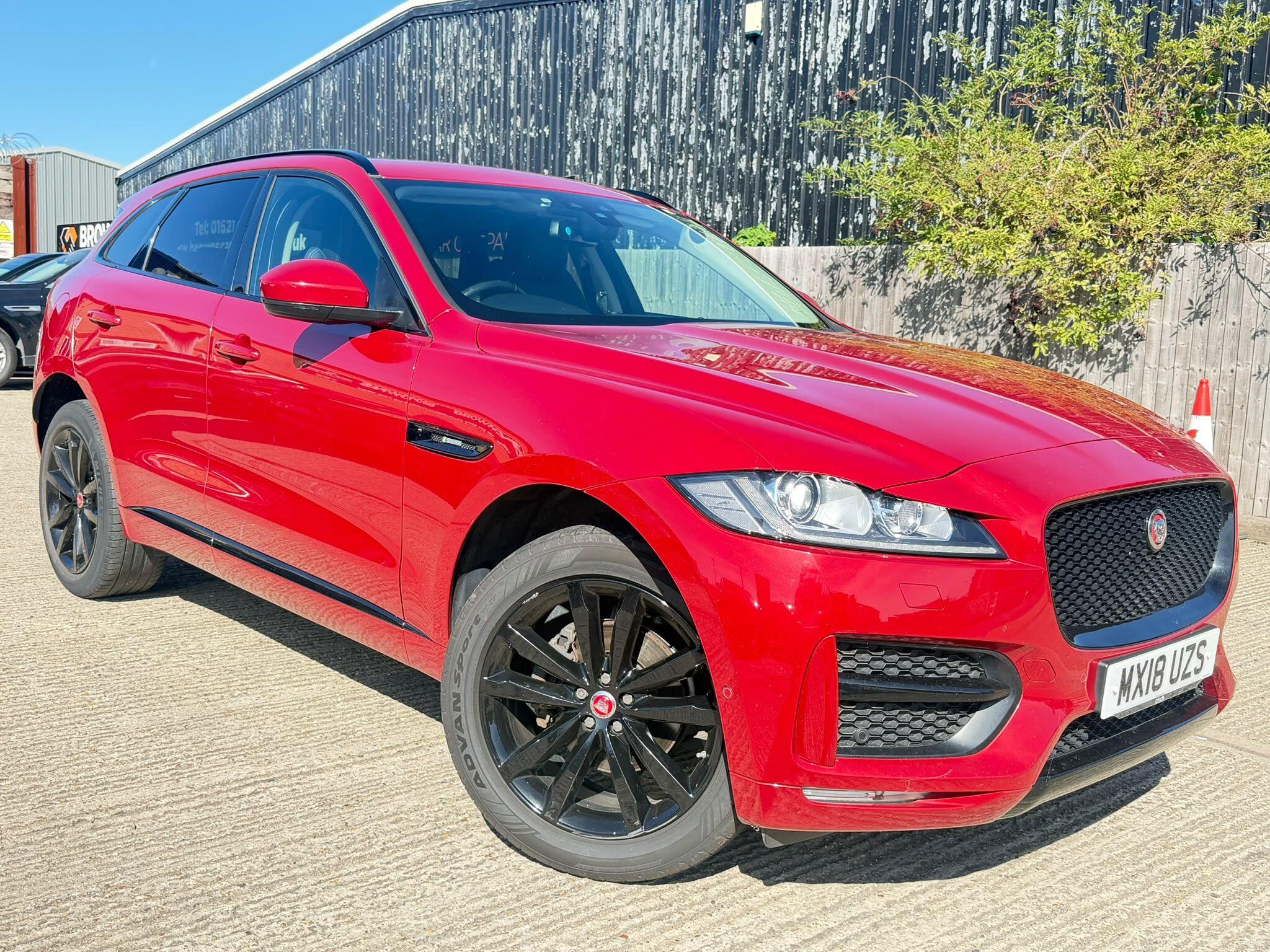 2018 Jaguar F-Pace in Red for sale