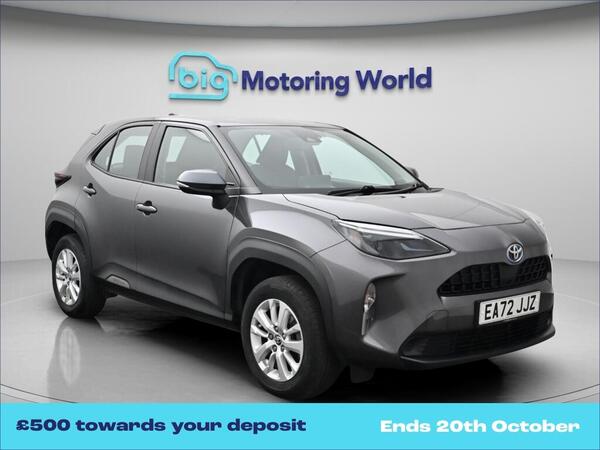 Grey 2022 Toyota Yaris Cross Estate Front-wheel drive Automatic