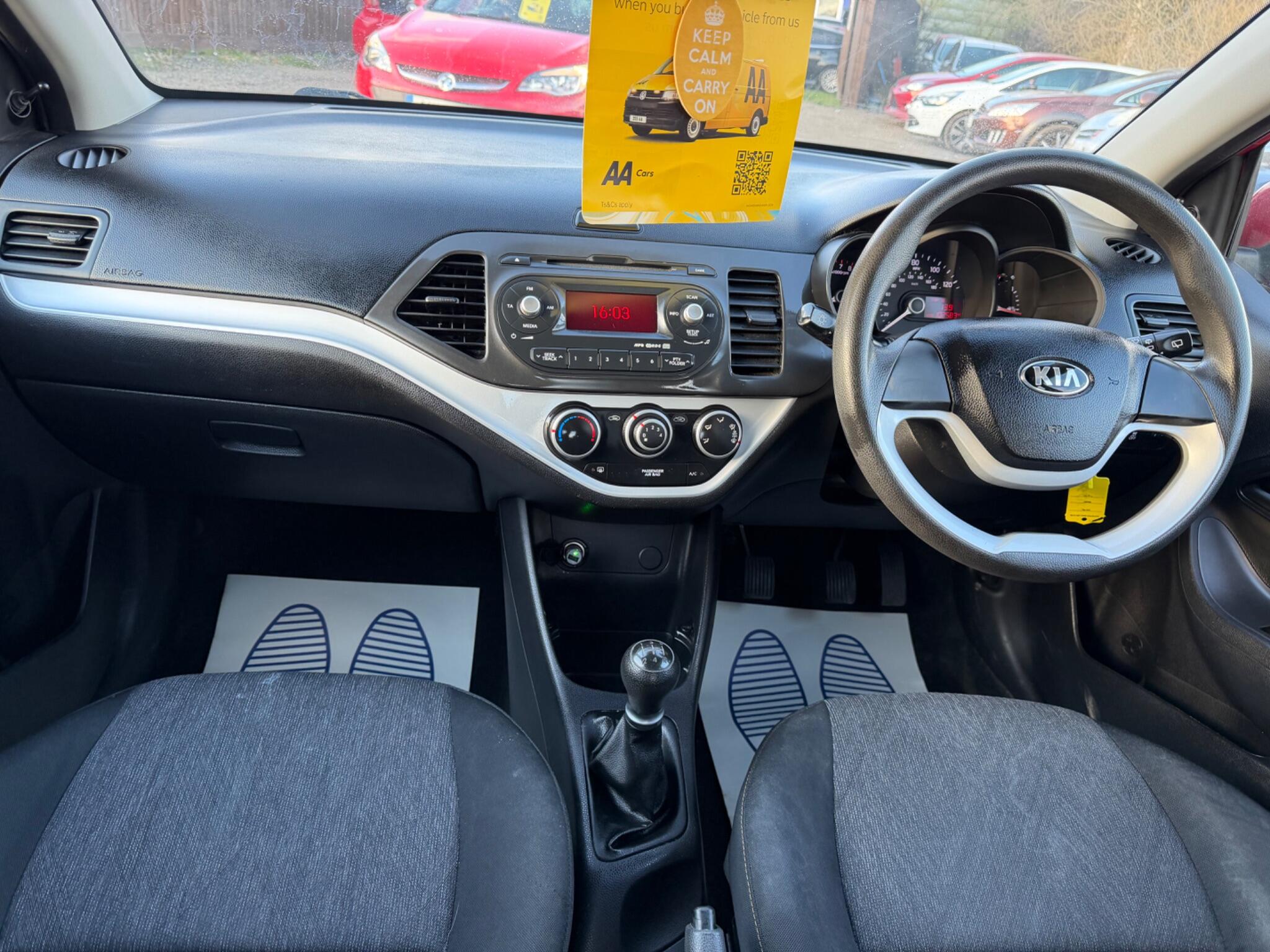2013 Kia Picanto 1.0 1 Air Euro 5 5dr image 15