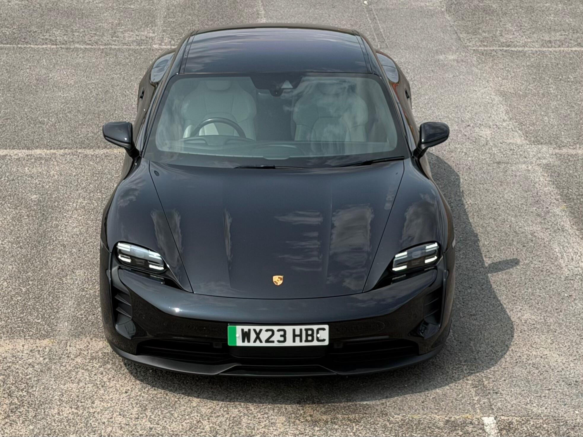 Porsche Taycan view 3