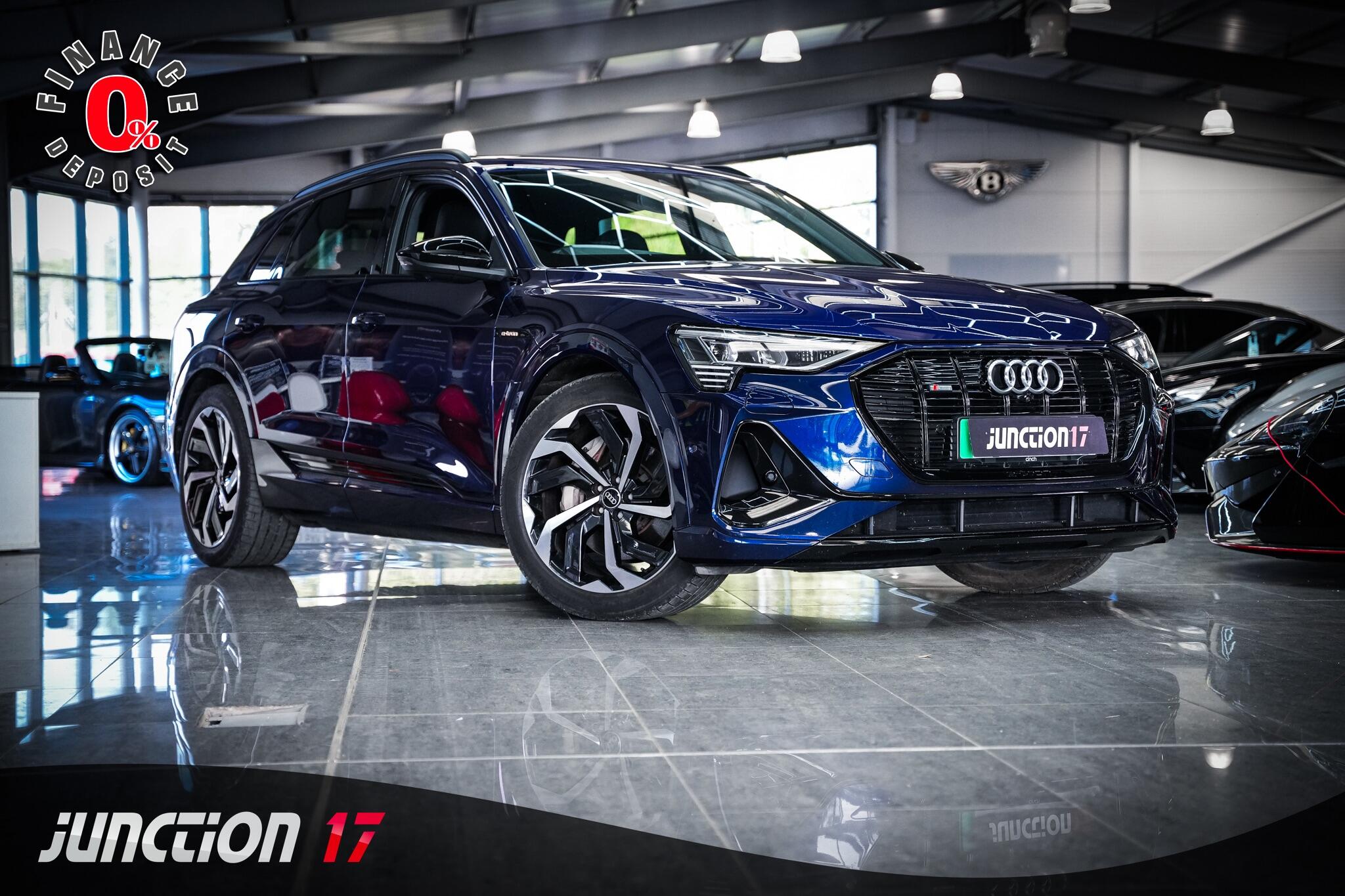2022 Audi E-Tron in Blue for sale