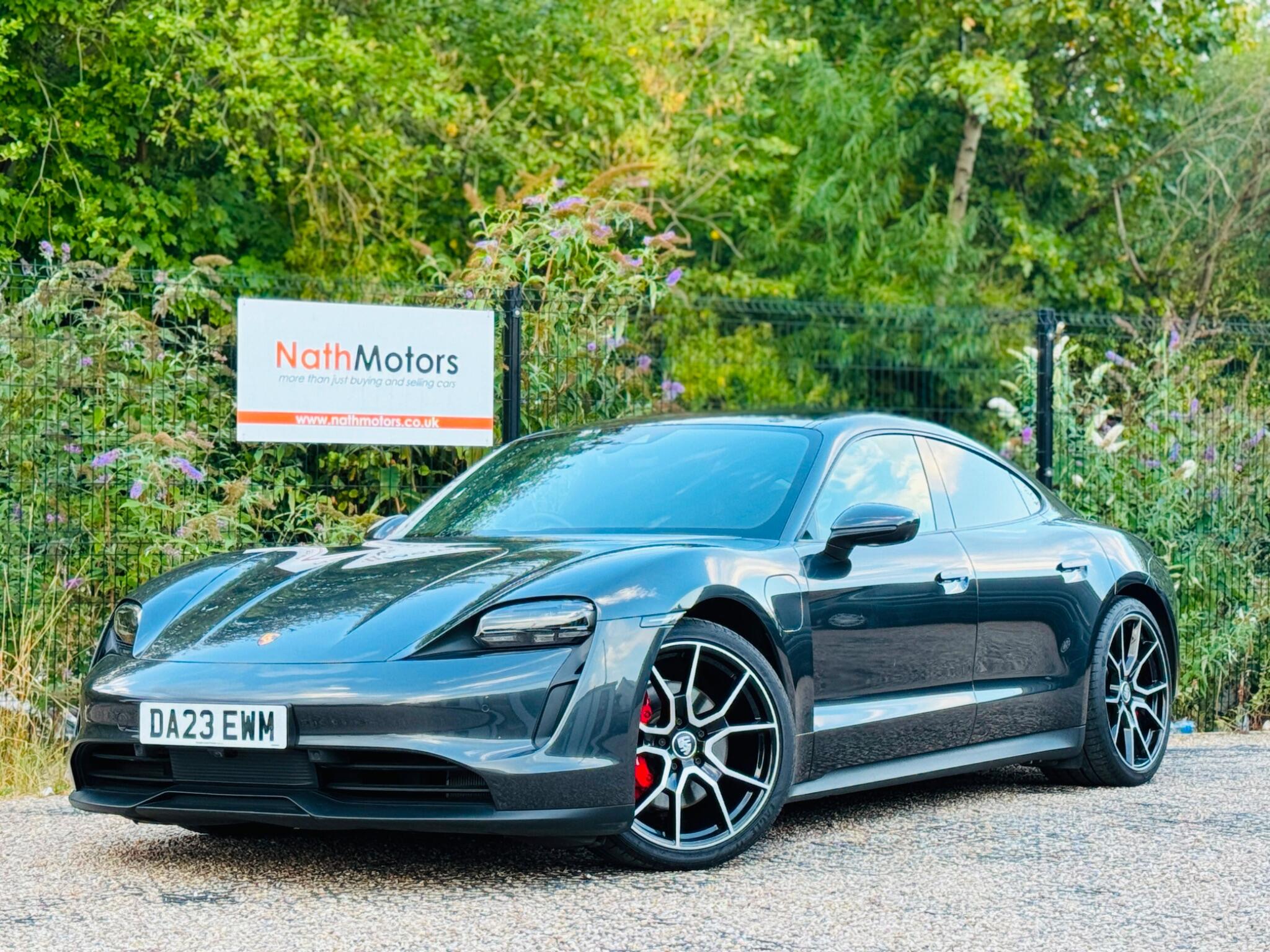 Porsche Taycan view 2