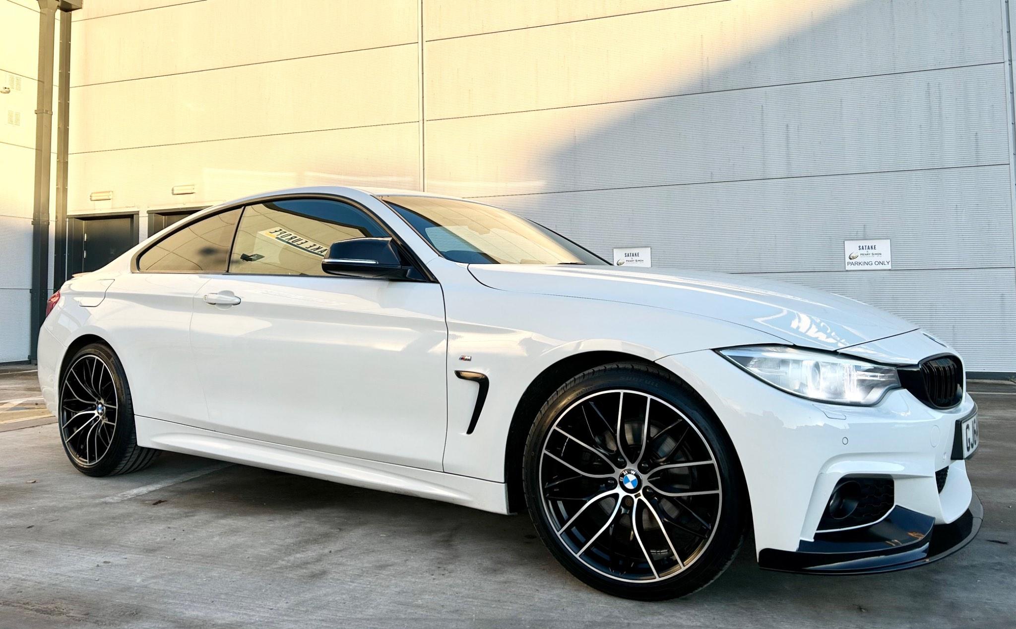 2014 BMW 4 Series in White for sale