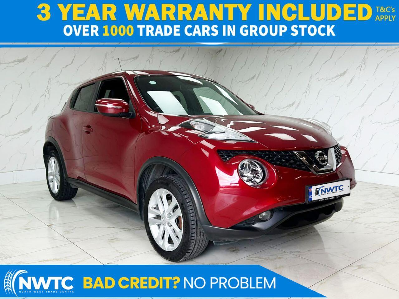 2017 Nissan Juke in Red for sale