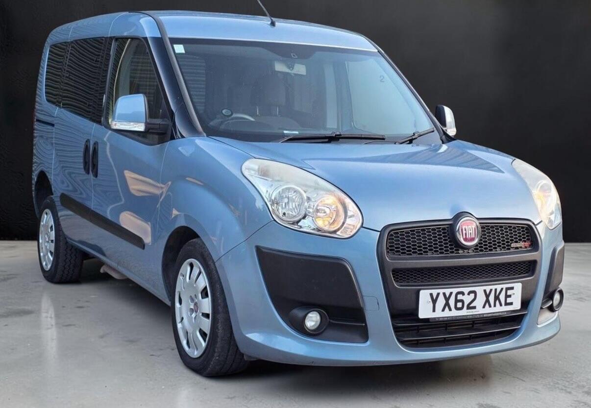2012 Blue Fiat Doblo for sale for £4,299 in UXBRIDGE, MIDDLESEX