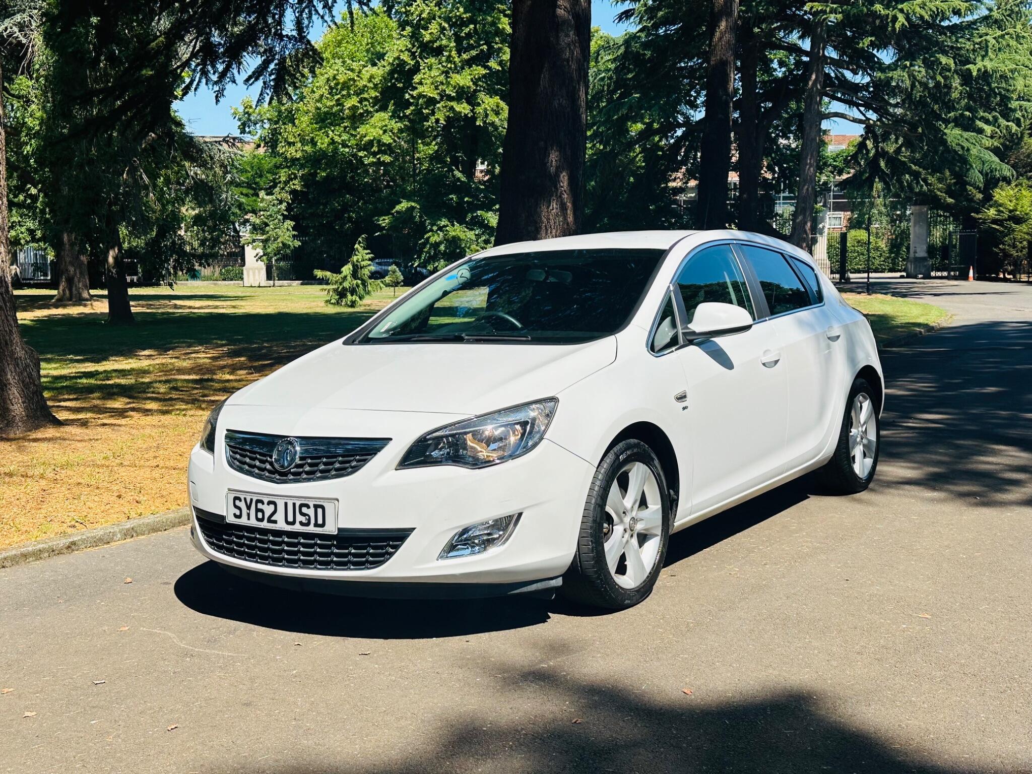 2012 Vauxhall Astra in White for sale