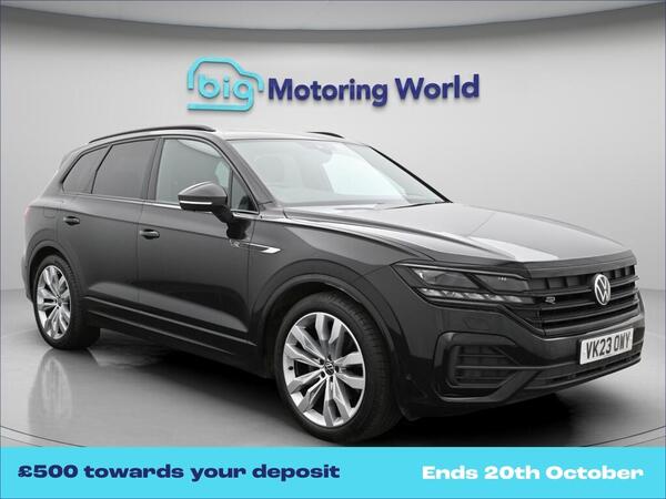 Black 2022 Volkswagen Touareg SUV/Crossover All-wheel drive Automatic