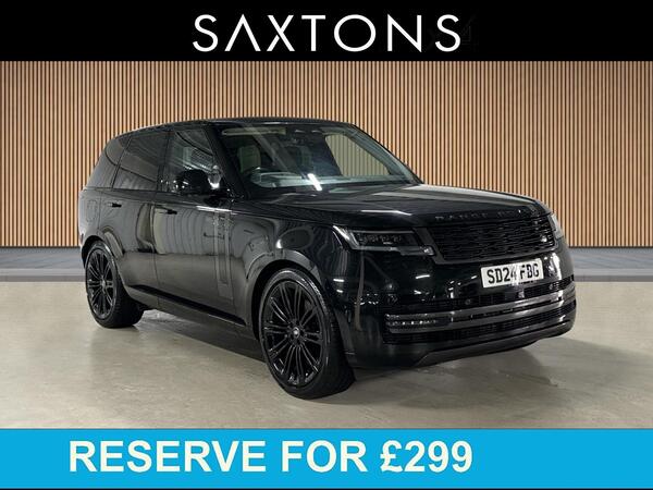 Black 2024 Land Rover Range Rover All-wheel drive Automatic