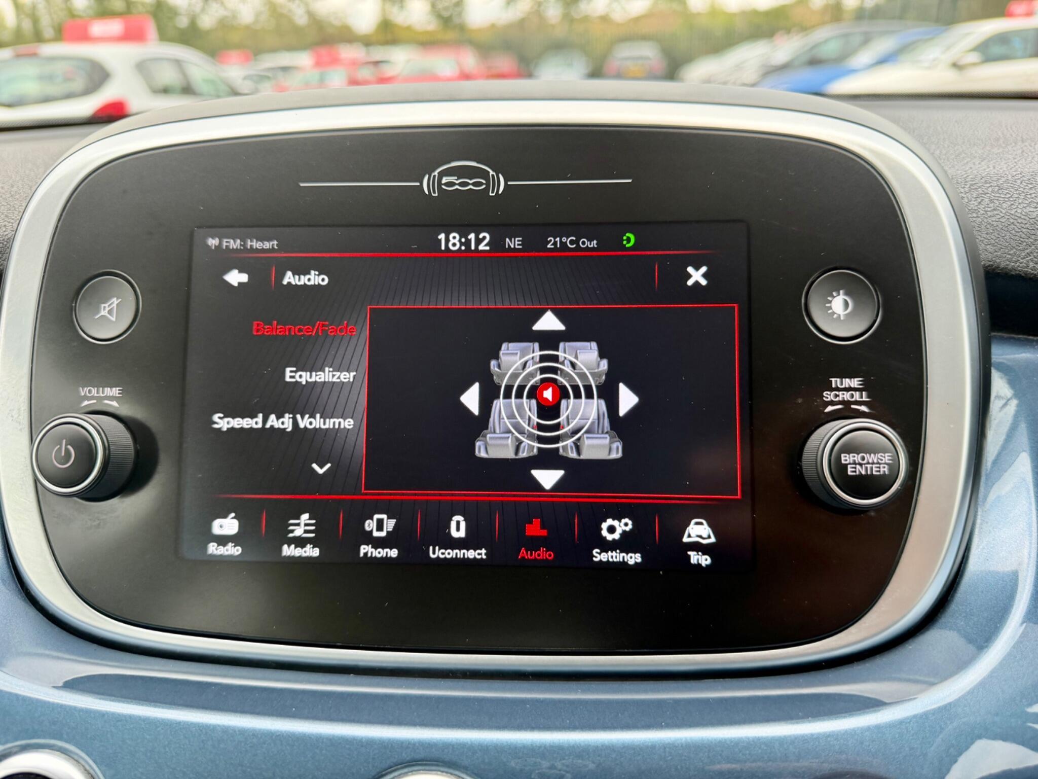 Fiat 500x view 45