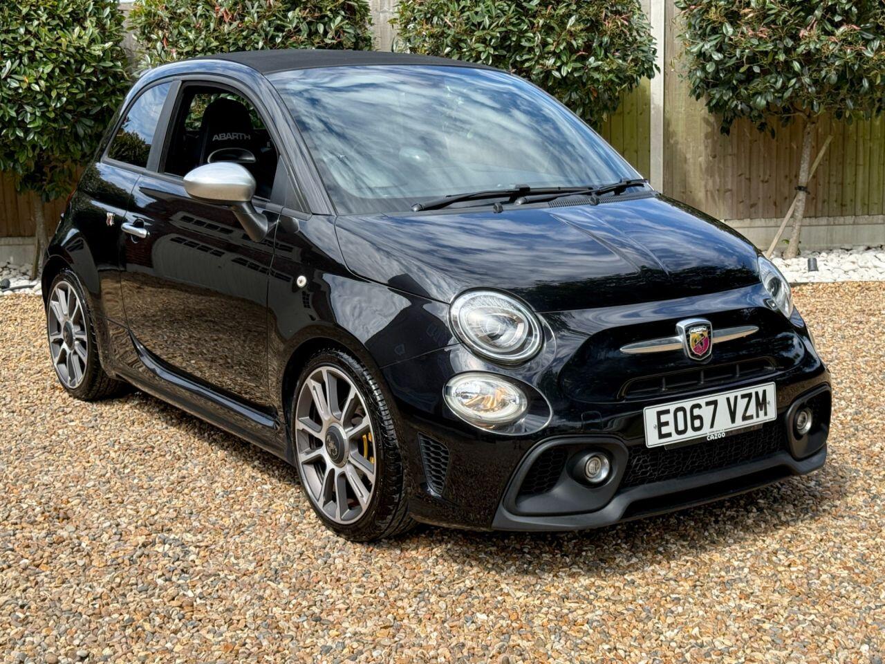 2017 Abarth 595c in Black for sale