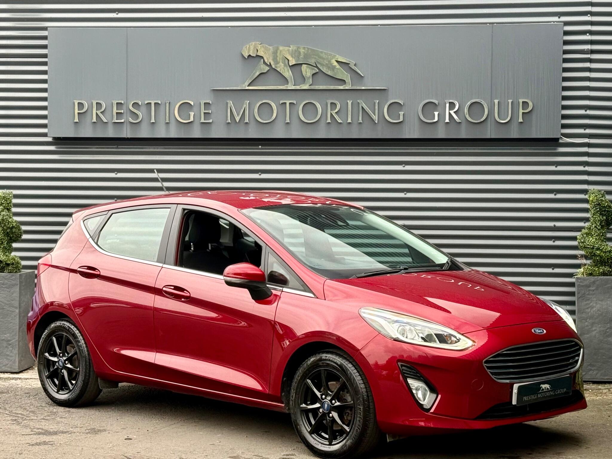 2017 Ford Fiesta in Red for sale
