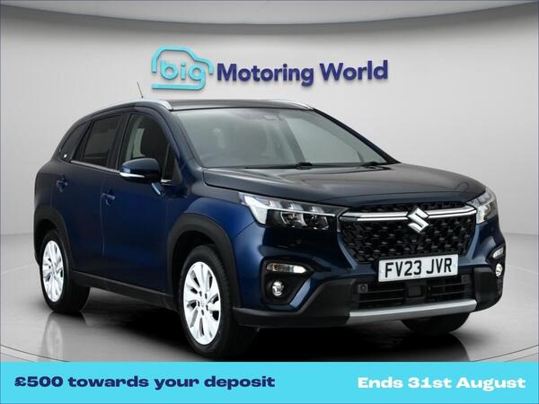 Blue 2023 Suzuki S-Cross Hatchback Front-wheel drive Automatic
