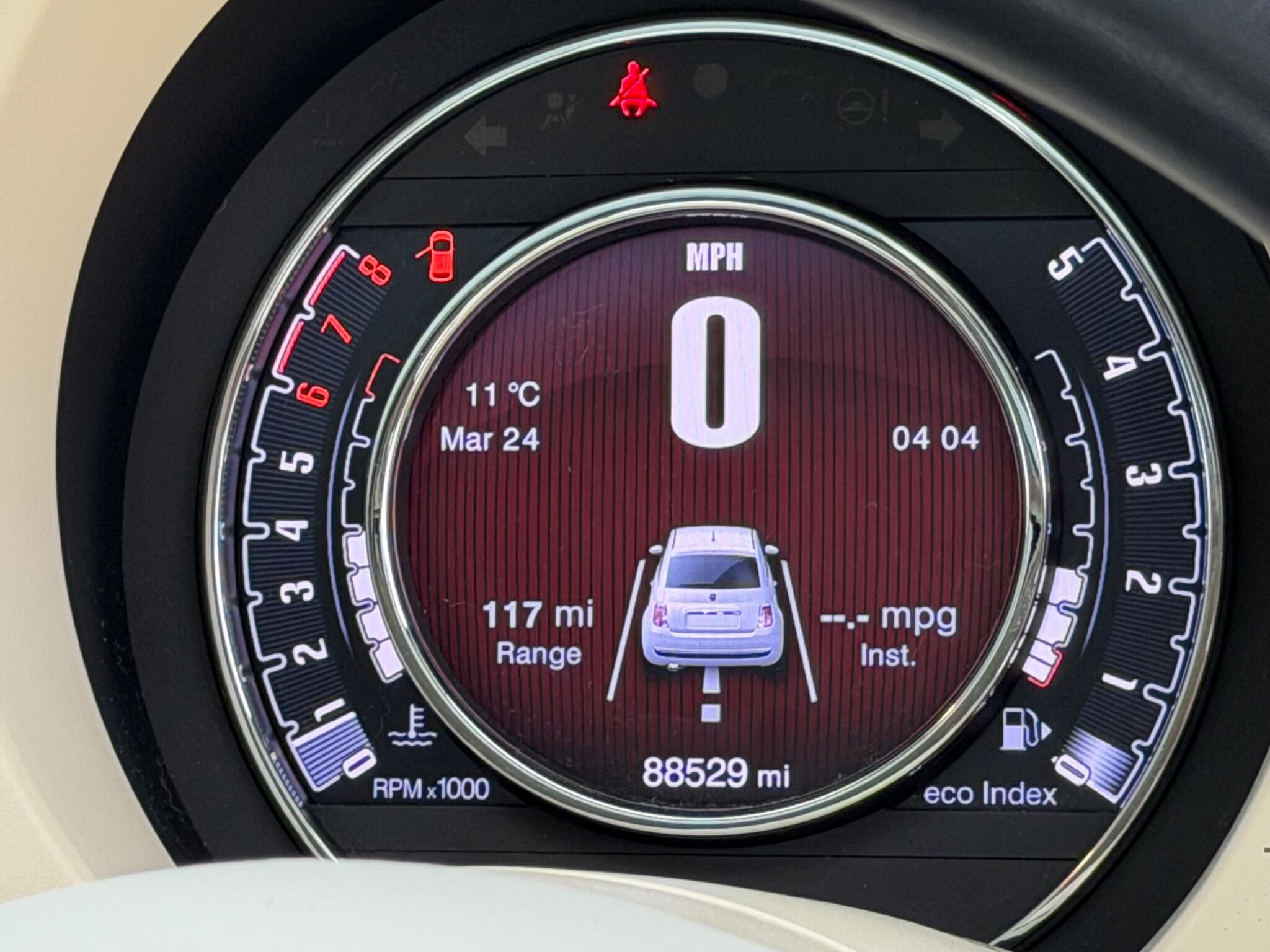 2014 Fiat 500 1.2 Lounge Euro 6 (s/s) 3dr image 20