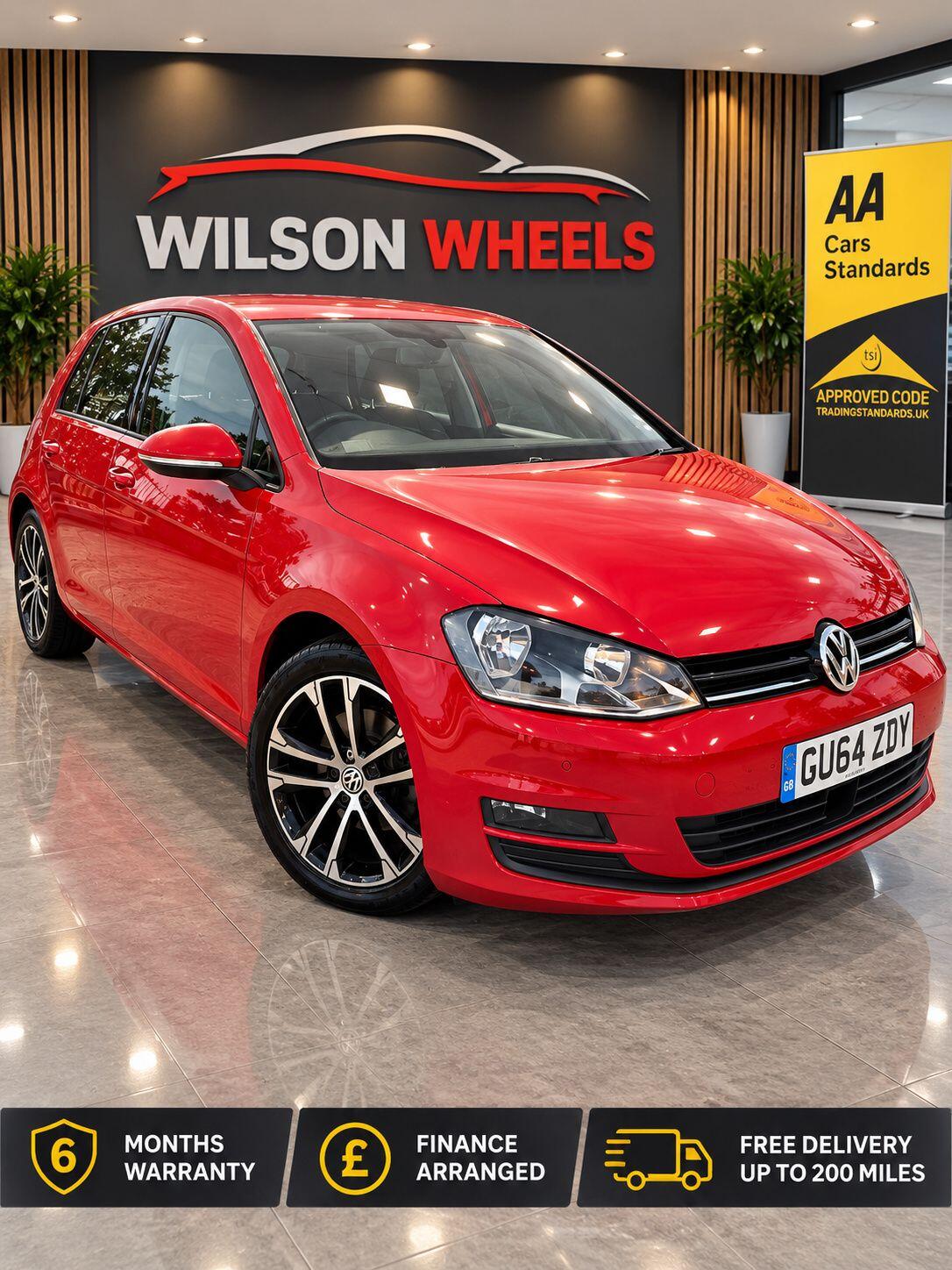 2014 Volkswagen Golf in Red for sale