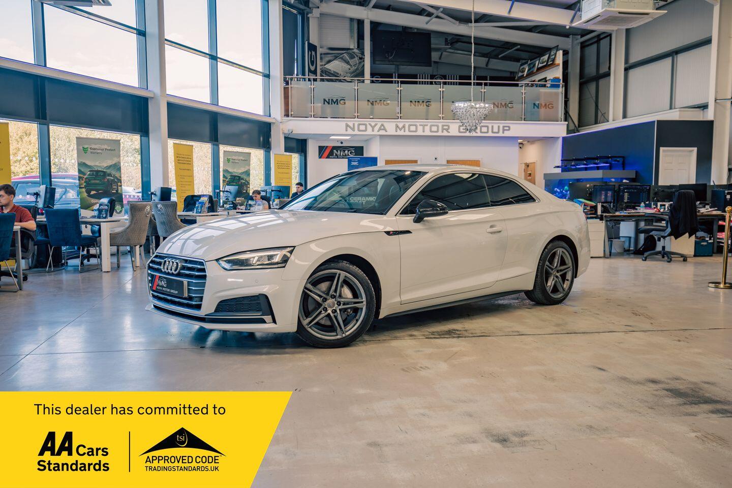 2018 Audi A5 in White for sale