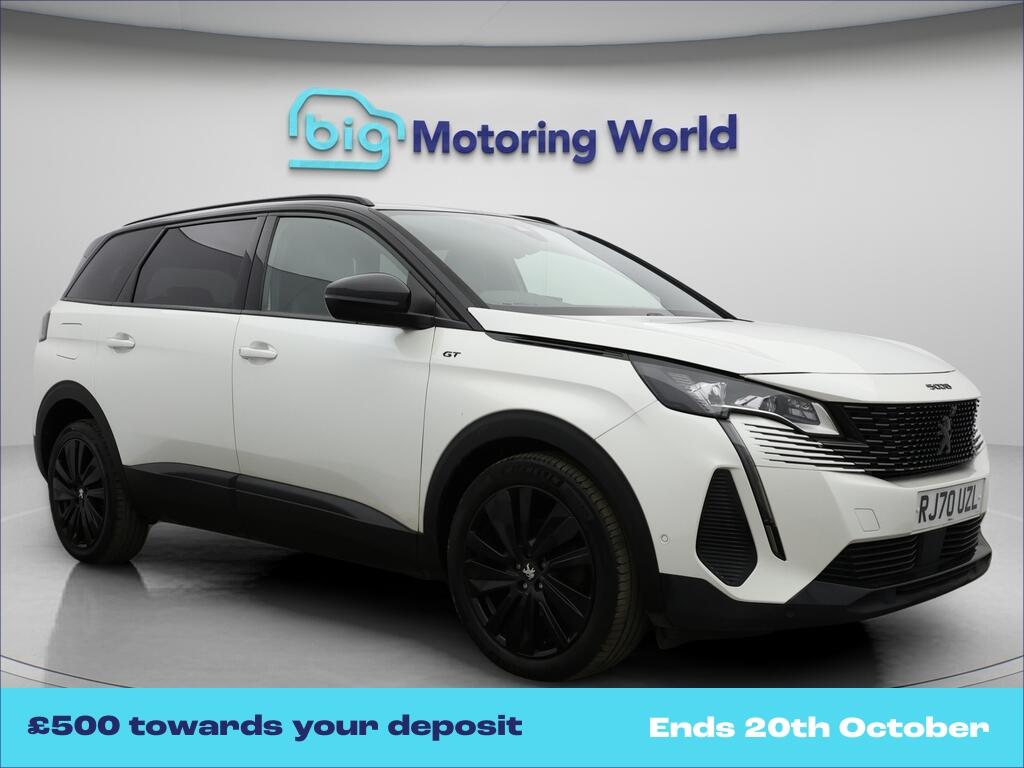 White 2020 Peugeot 5008 Estate Front-wheel drive Automatic
