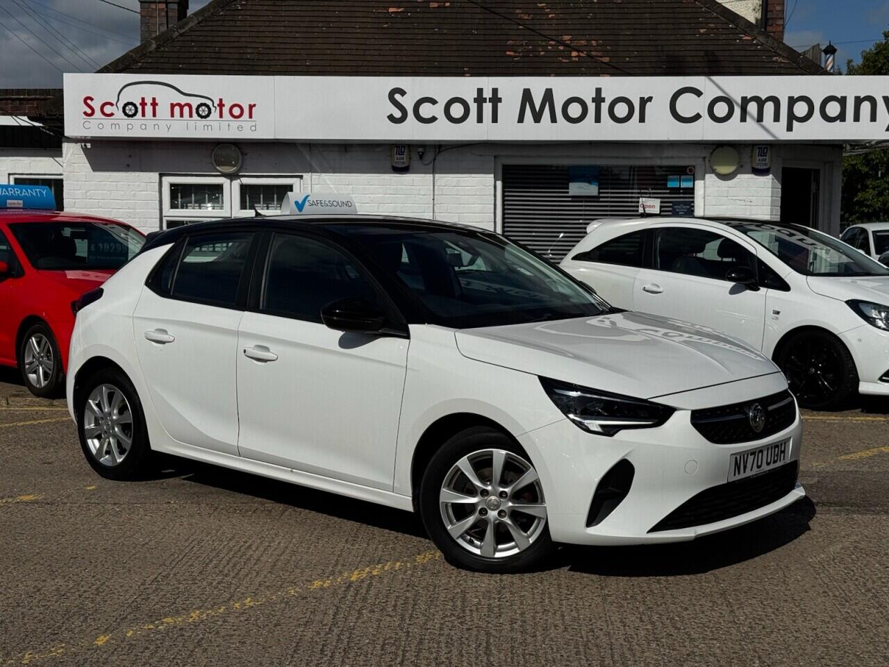 2021 Vauxhall Corsa in White for sale