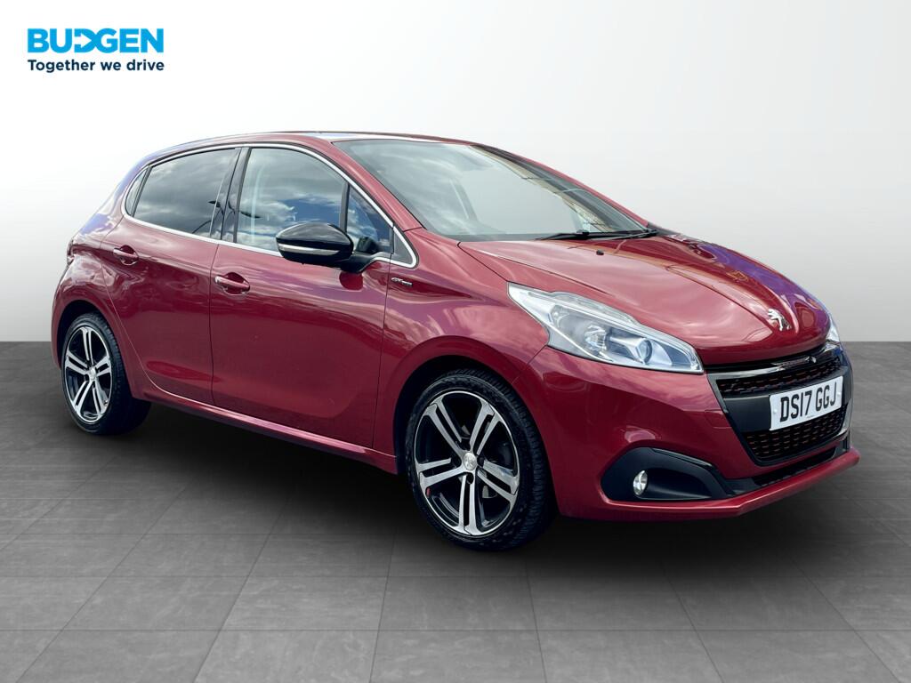 2017 PEUGEOT 208 1.2 PURETECH GT LINE EURO 6 S S 5DR 47,252 MILEAGE PETROL... photo