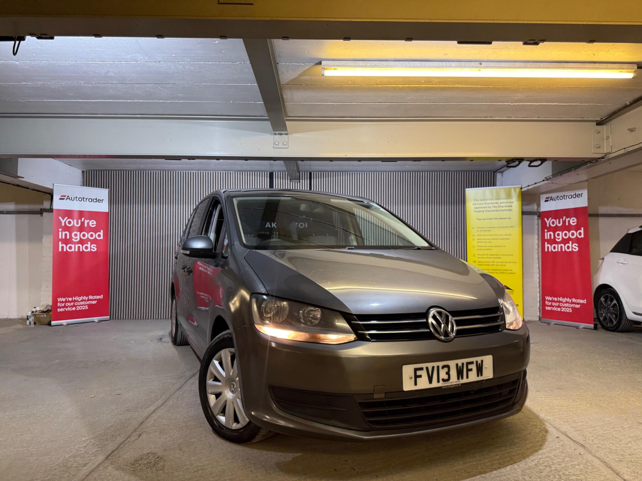 2013 Volkswagen Sharan 2.0 TDI BlueMotion Tech S DSG Euro 5 (s/s) 5dr • 139,000 miles image 7