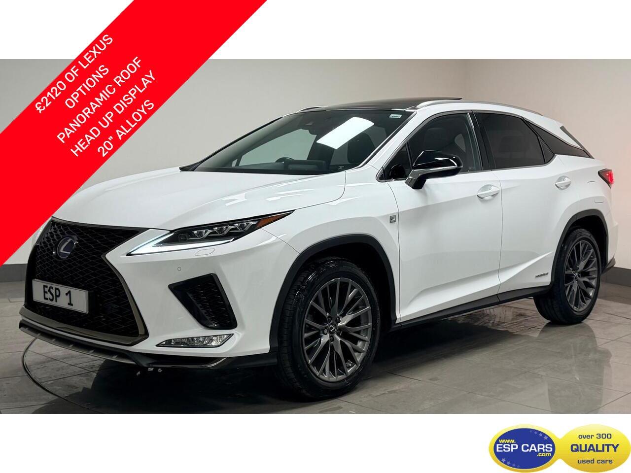 2020 Lexus RX in White for sale