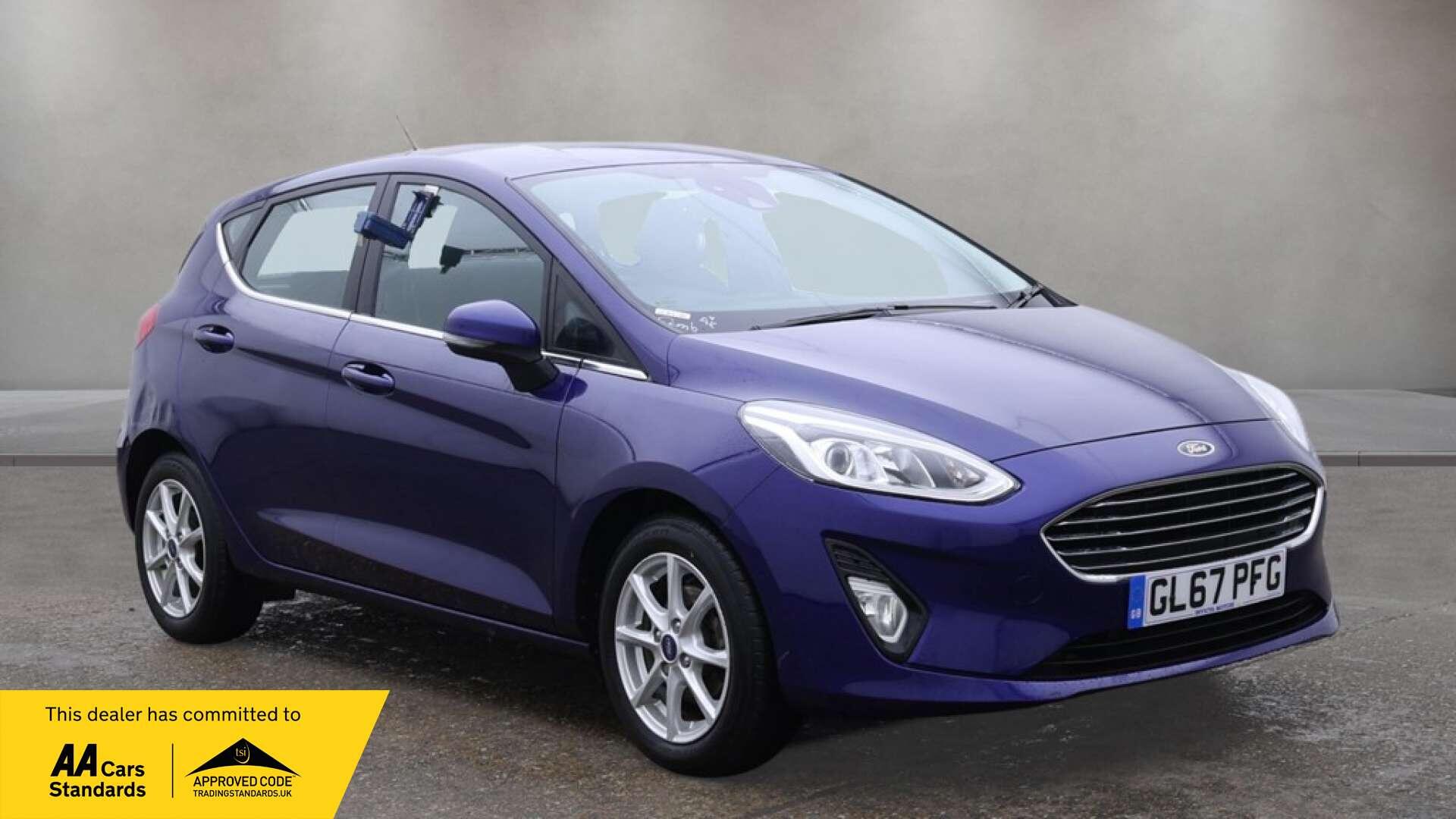2018 Ford Fiesta in Blue for sale