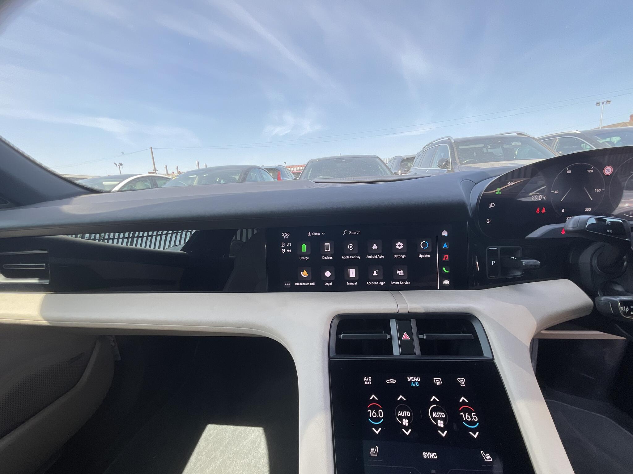 Porsche Taycan view 26