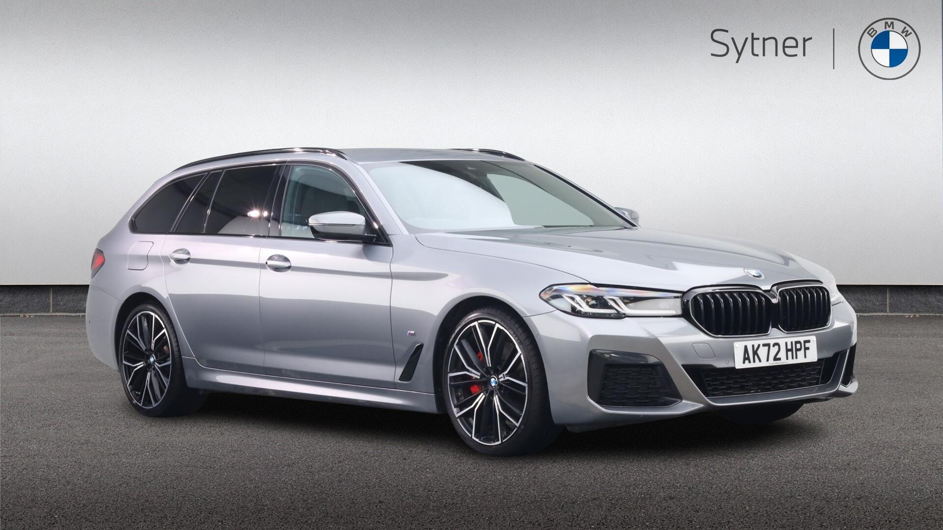 2022 BMW 5 Series in Grey for sale