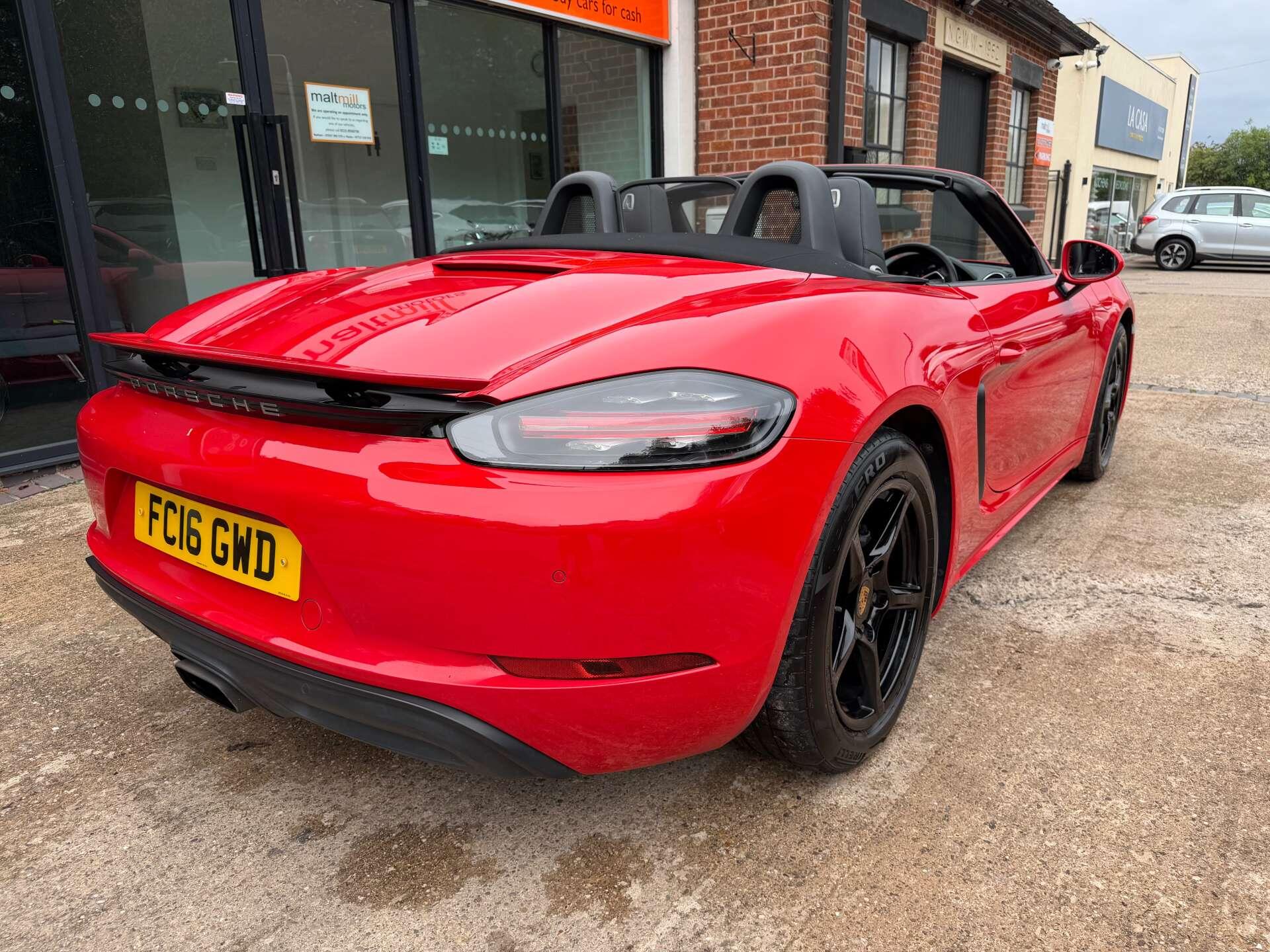 Porsche Boxster view 34