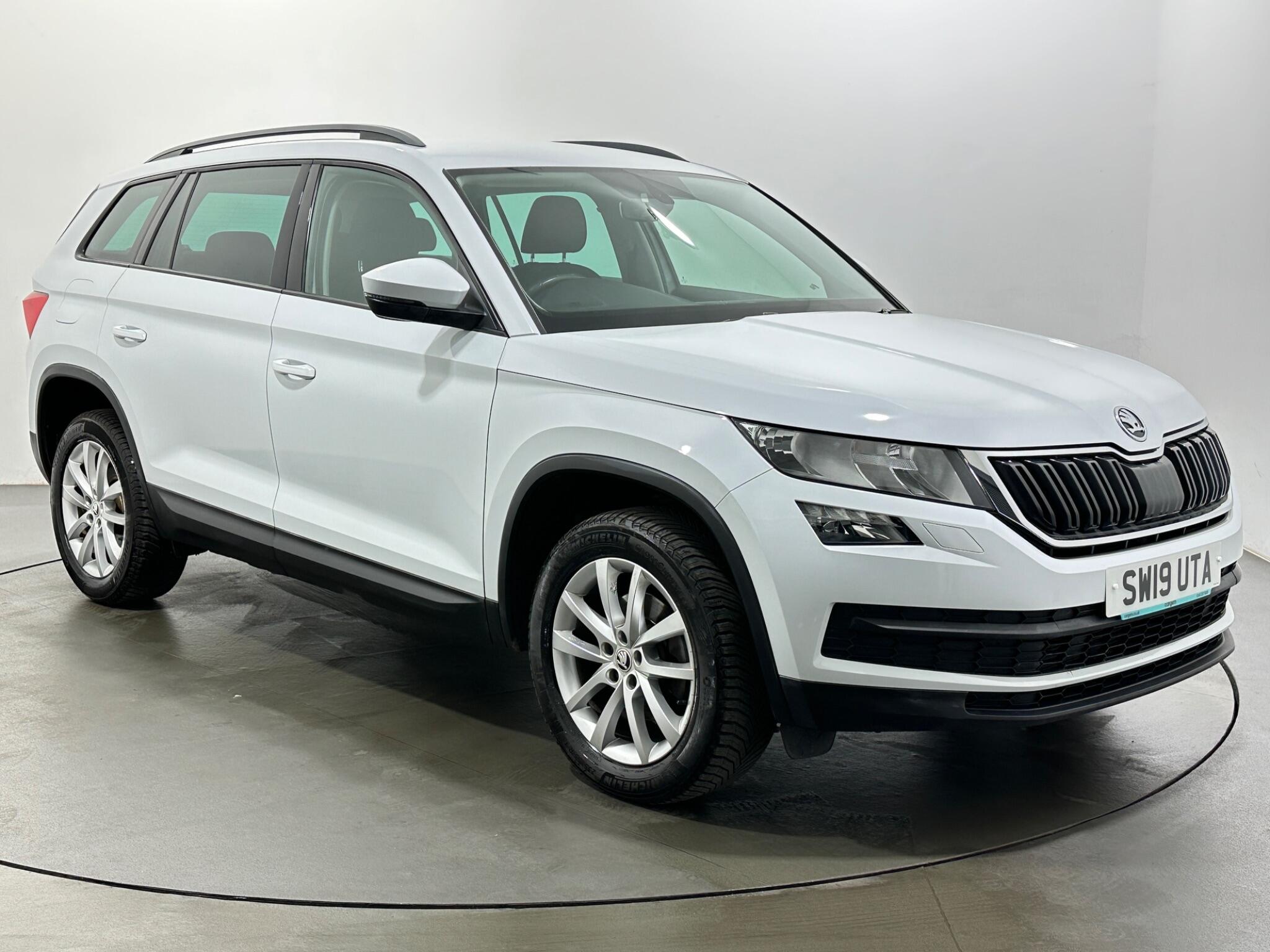 2019 Skoda Kodiaq in White for sale