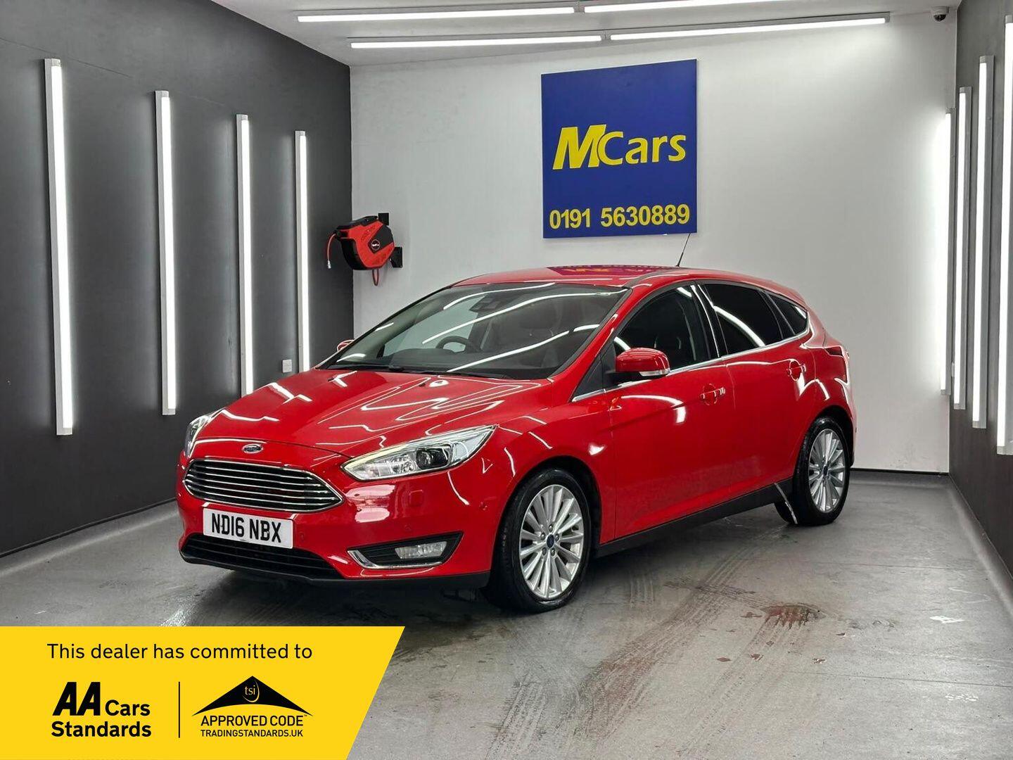 2016 Ford Focus in Red for sale