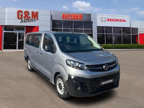Grey 2023 Vauxhall Vivaro Life MPV Front-wheel drive Automatic
