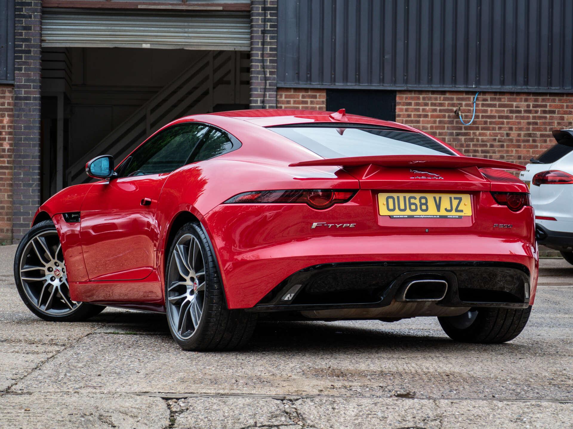 Jaguar F-Type view 2