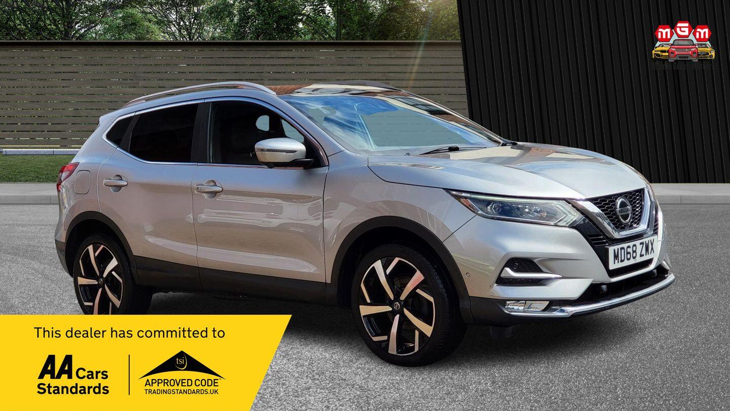 2018 Nissan Qashqai in Silver for sale