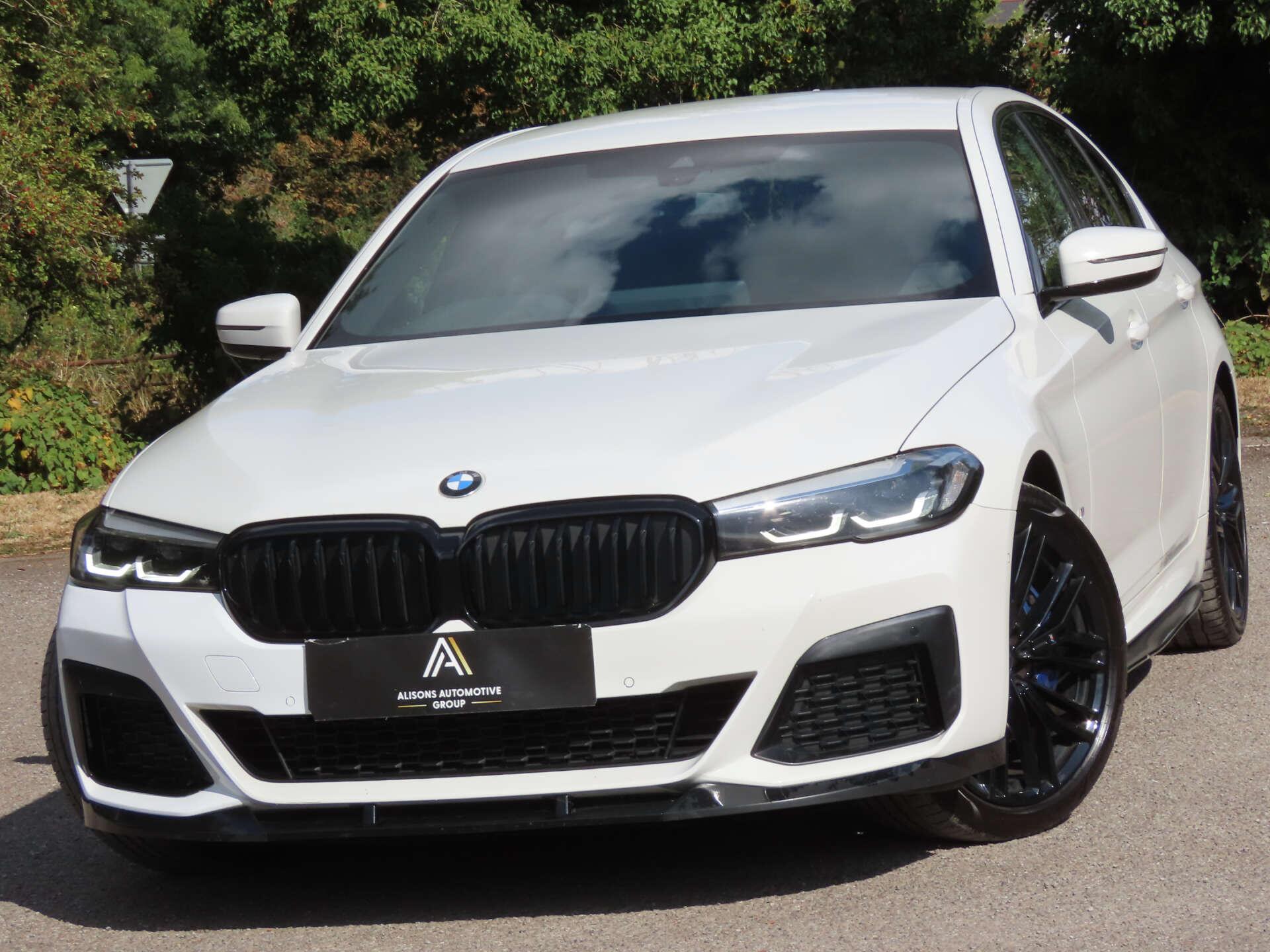 2021 BMW 5 Series in White for sale