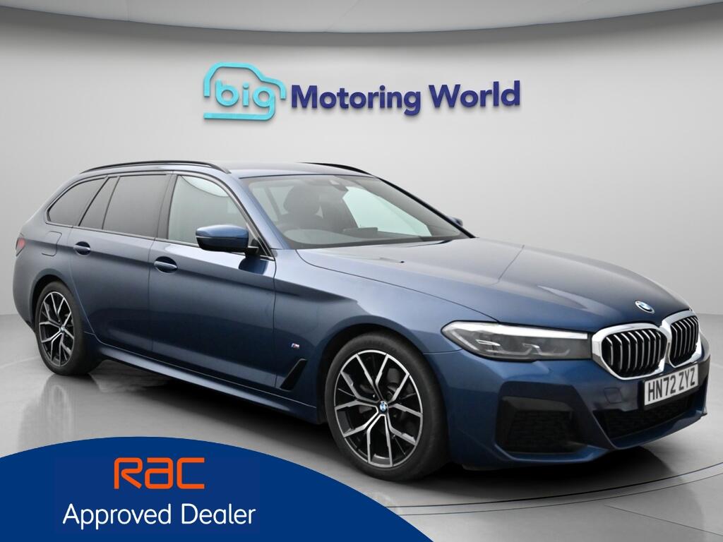 2022 BMW 5 Series 2.0TD 520d M Sport (MHT)(Pro Pack) Touring 5d