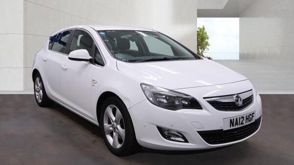 2012 Vauxhall Astra in White for sale