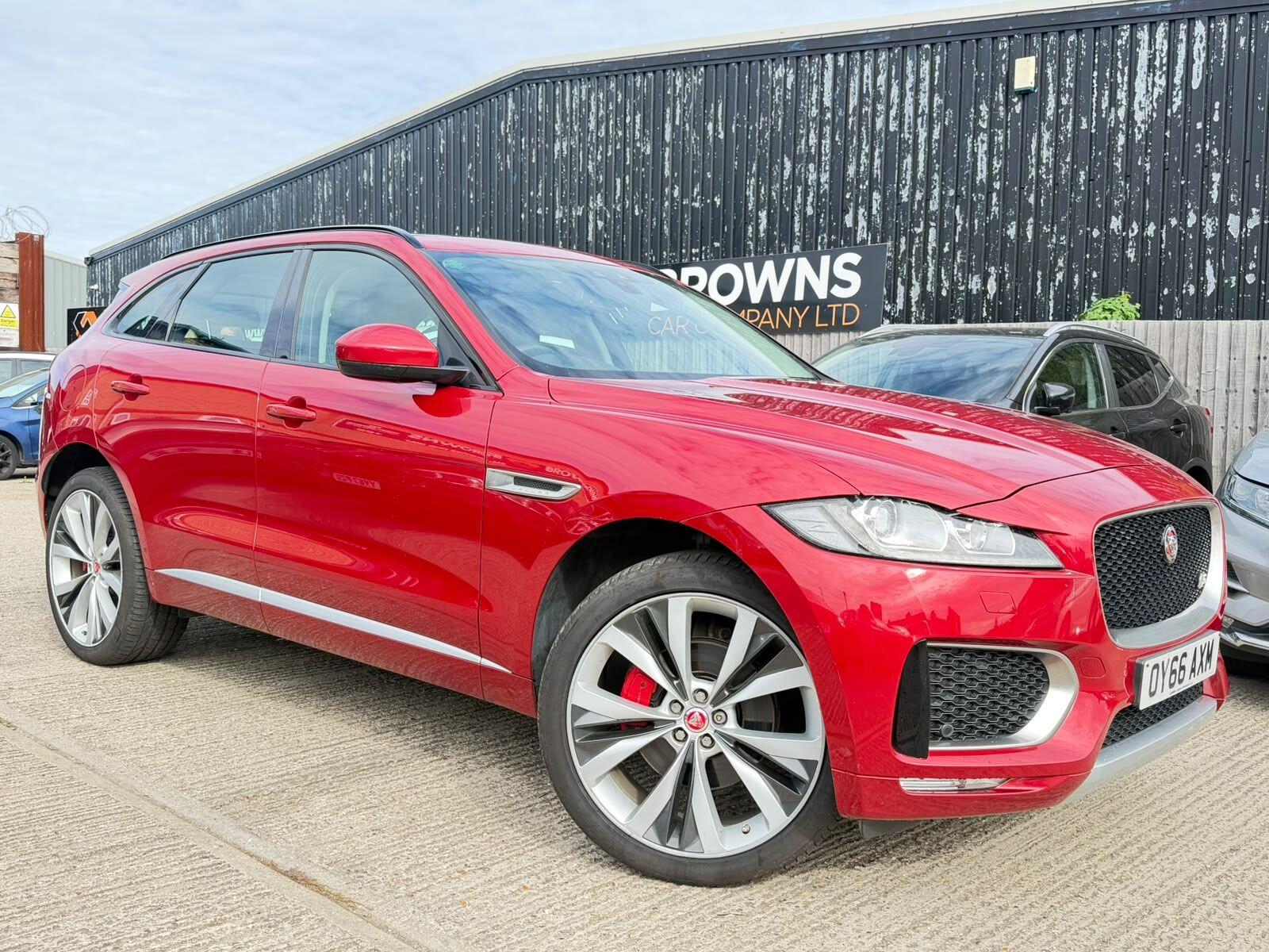 2016 Jaguar F-Pace in Red for sale
