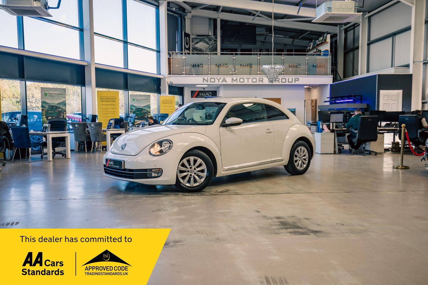 2013 Volkswagen Beetle in White for sale