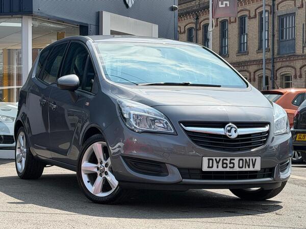 Grey 2015 Vauxhall Meriva MPV Front-wheel drive Manual